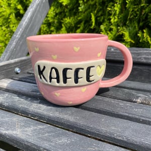 Lyserødt Kaffekrus – produktbillede