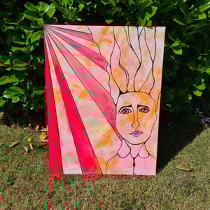 Maleri: Solstriben – produktbillede