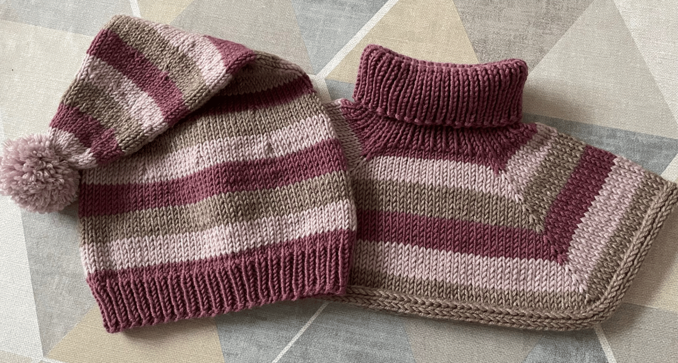 Digital opskrift: Annas Decemberkrave (baby/barn) billede 4