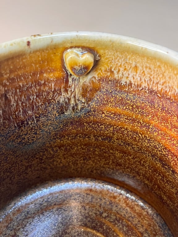 Love kop. 300 ml. H: 8 cm billede 3