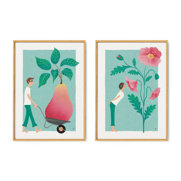 Havefolk – plakatserie  billede 2
