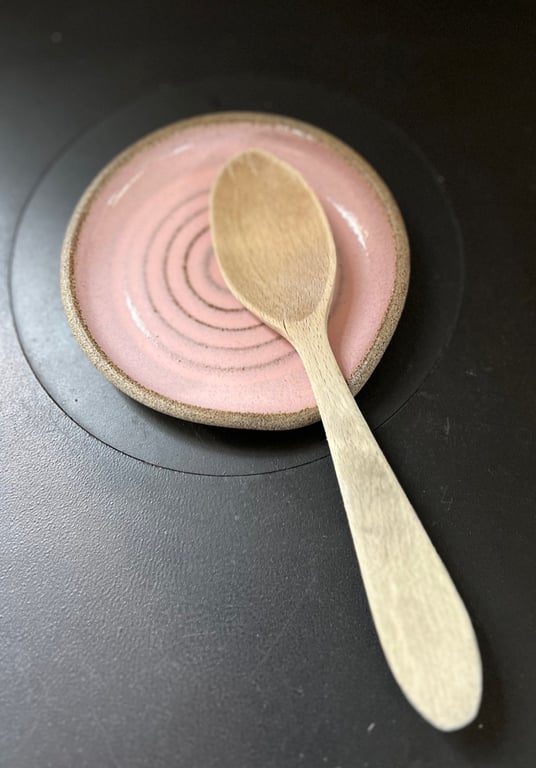 Spoon rest - rosa billede 2