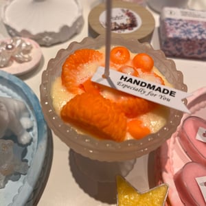 Flot håndlavet lys.  – produktbillede