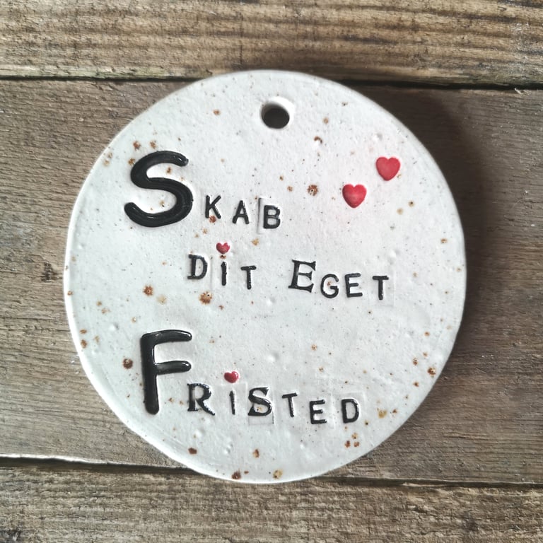 "Skab dit eget Fristed" Citat 