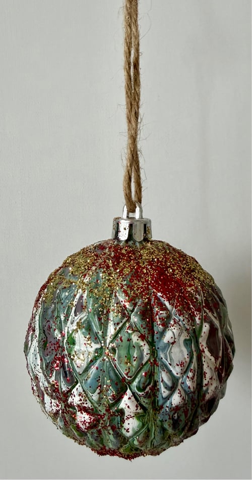 Kunst julekugle 75 (1)