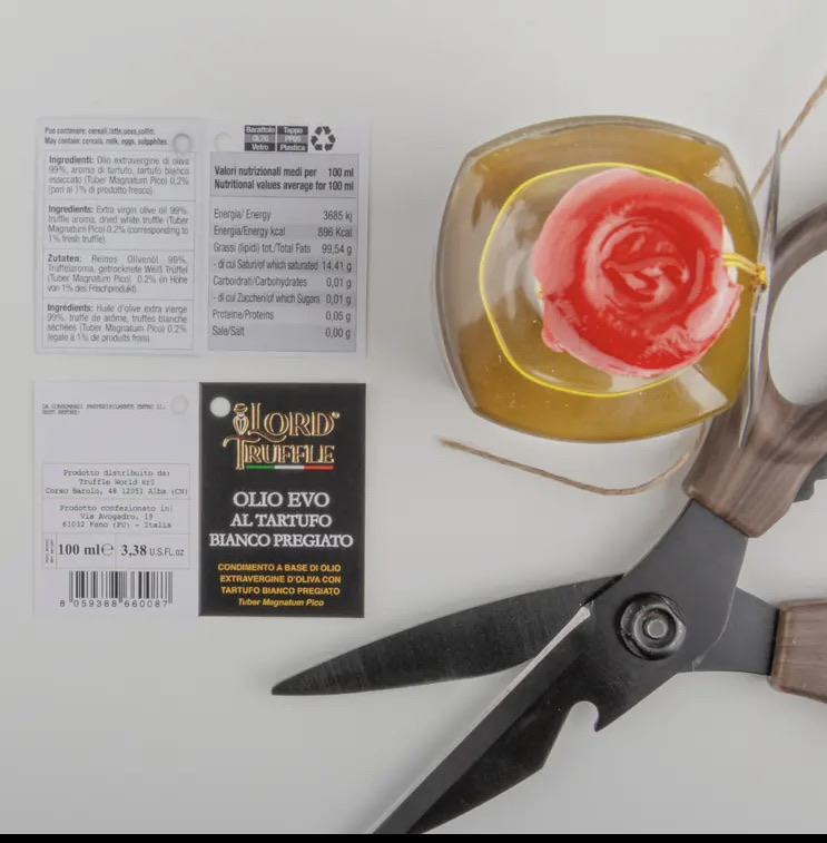 Ekstra Jomfru Olivenolie med hvid trøffel 100 ml. (5)
