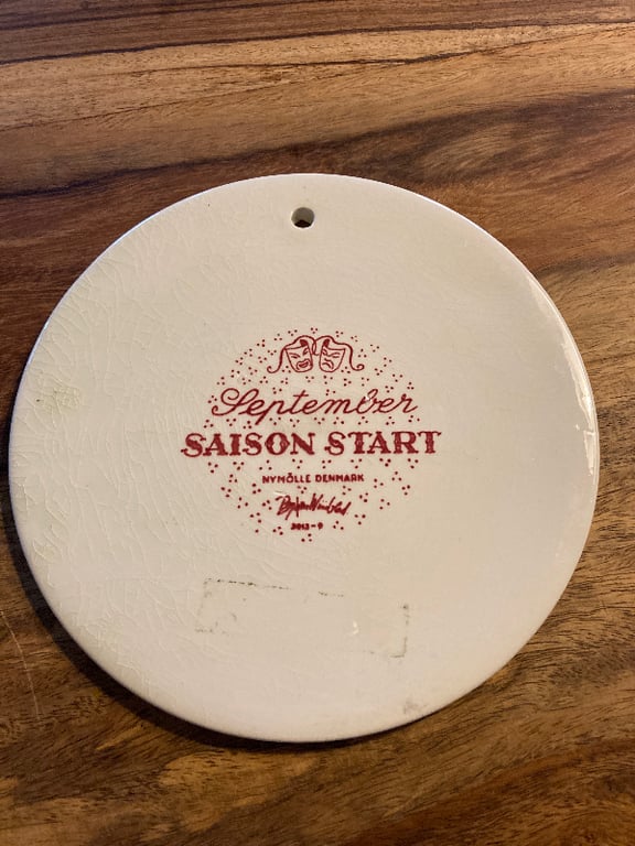 Bjørn Wiinblad - September/“Saison Start” - Rød billede 2