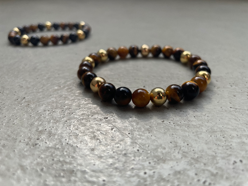 Glat perle 8 mm - 24k guld forgyldt Sterlingsølv billede 5