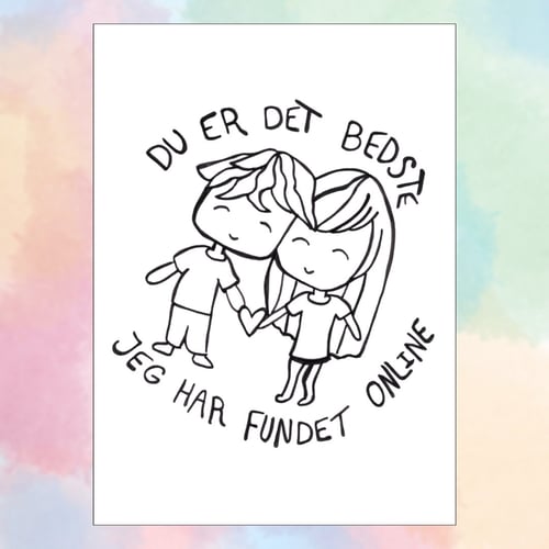 Kort: du er det bedste jeg har fundet online 