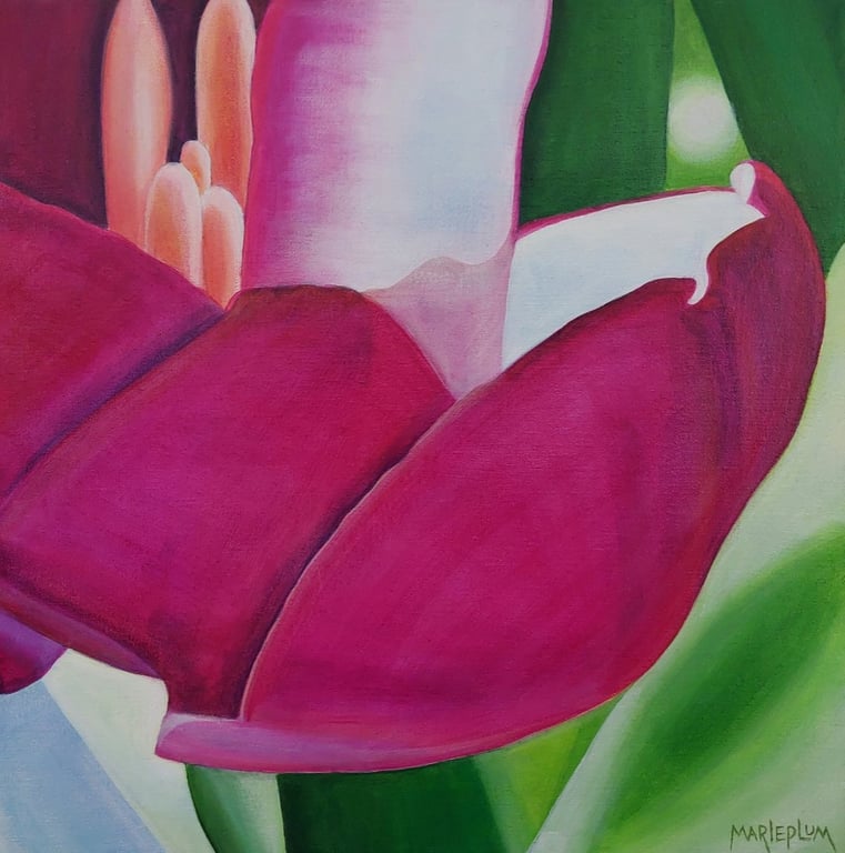 Kom inden for i varmen © 40x40cm