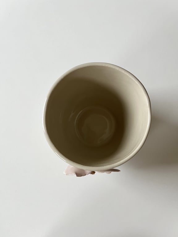 Lyserød blomsterkop No.1 billede 3