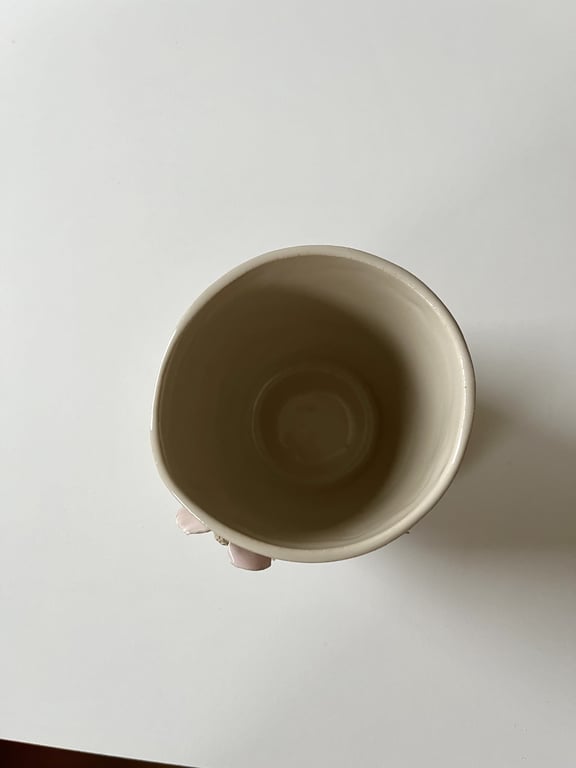 Lyserød blomsterkop No.9 billede 3