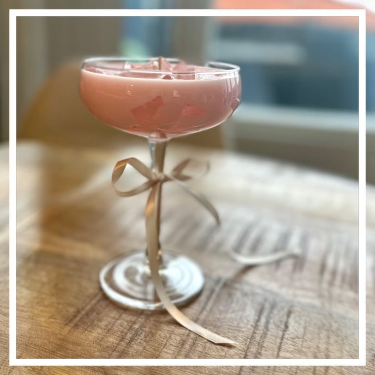 Pink lady cocktail billede 4