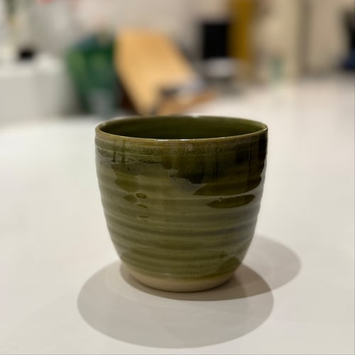 Kop uden hank grøn/lyseblå #3 (2)