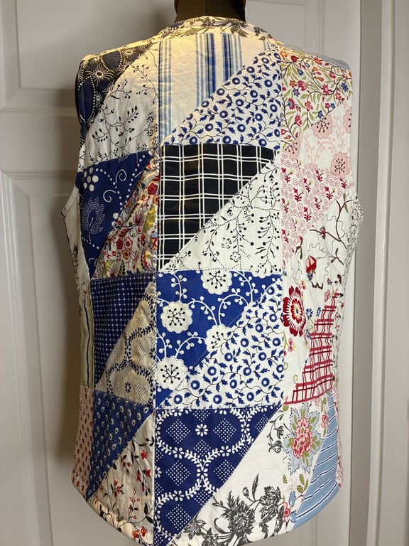 Vest i quilt  billede 3