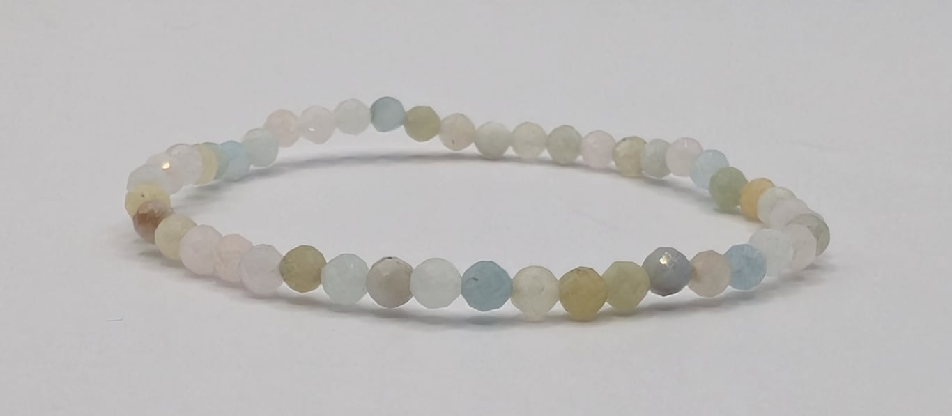 Morganit Armbånd - 3mm