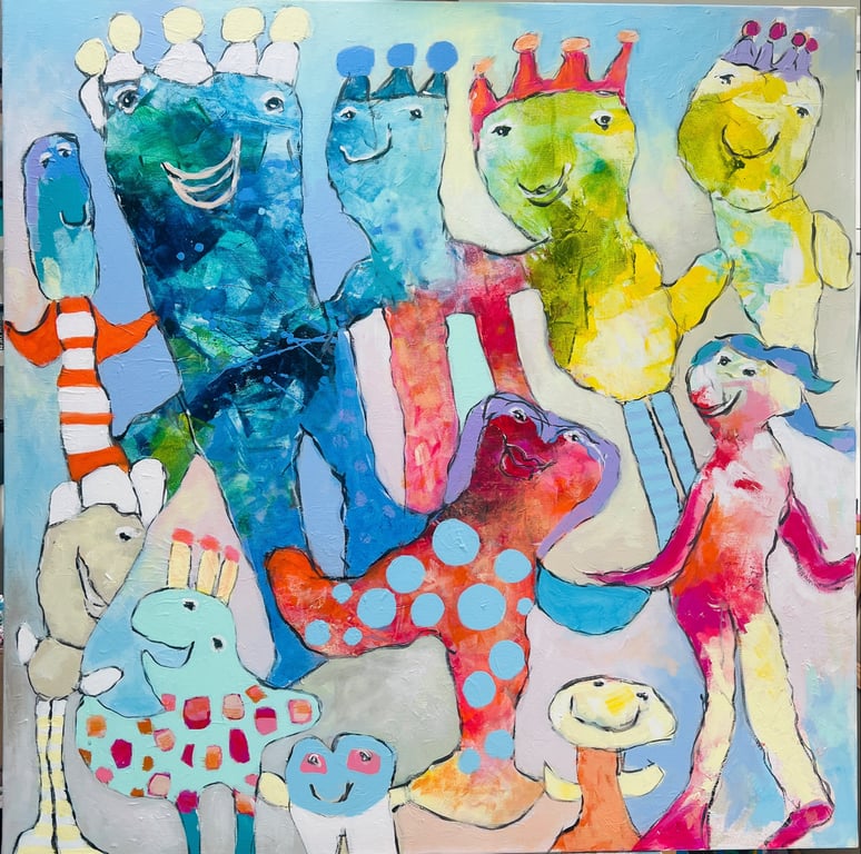 100cm x 100cm billede 4