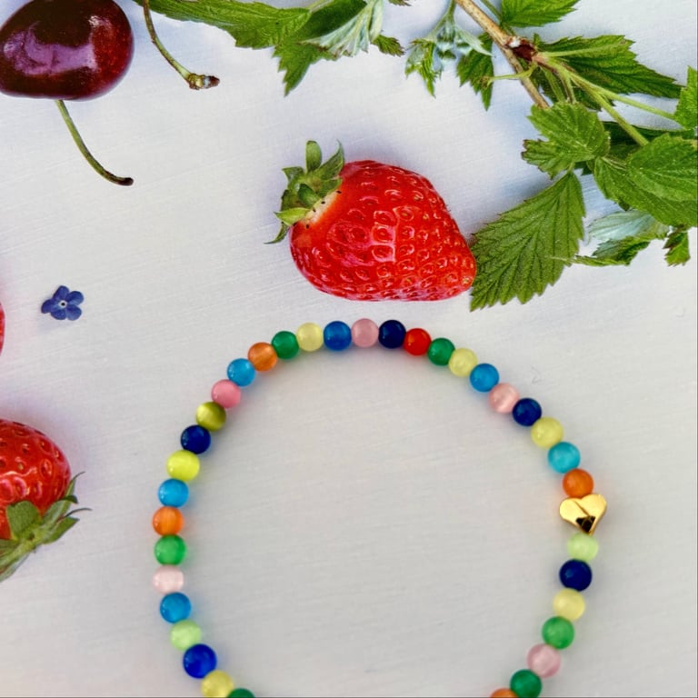 ARMBÅND MULTICOLOR billede 5