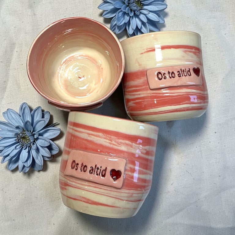 Os to Altid – Valentinskop i porcelæn billede 3