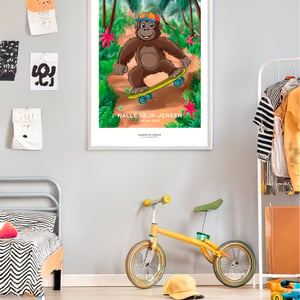 Nalle Skater – produktbillede