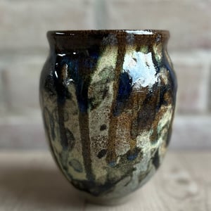 Malet vase – produktbillede