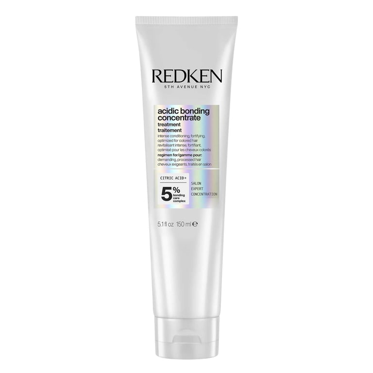 Tube med Redken Acidic Bonding Concentrate hårbehandling, 150 ml.