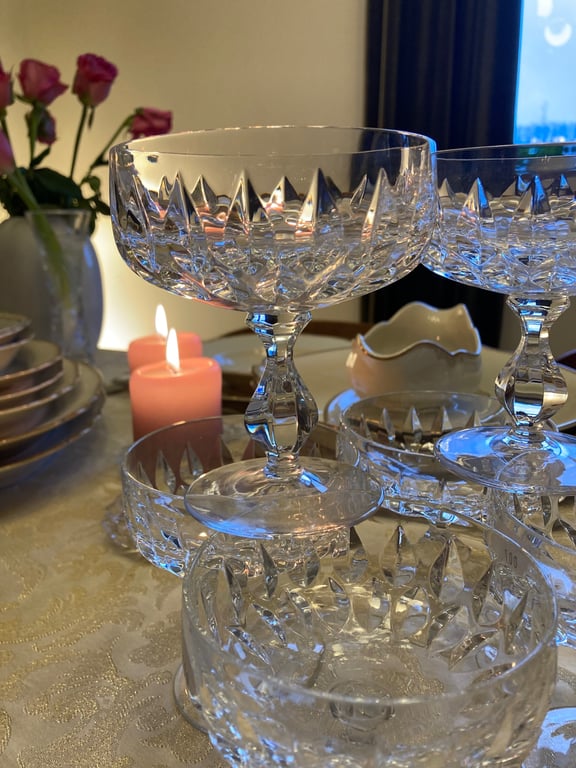 Champagne / Dessert skåle (3)