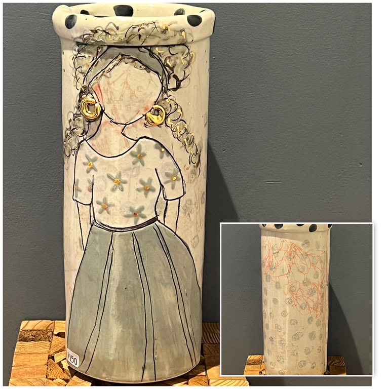 Dejlige Damer vase