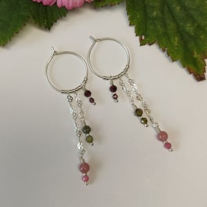 Rosenbusk øreringe – produktbillede