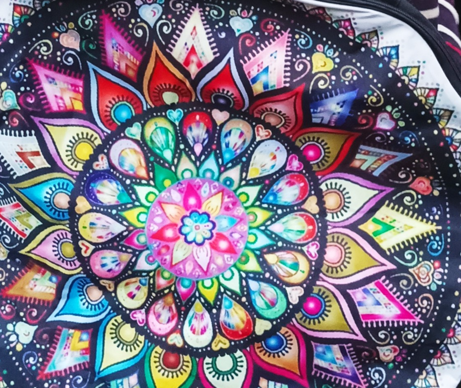 Trommetaske med Mandala billede 3