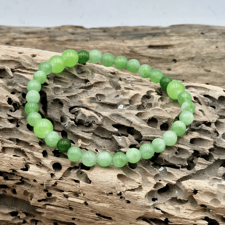 Aventurin armbånd.