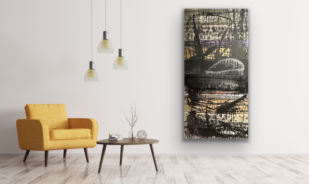 MALERI 160x80 - NÅR TO BLIVER TIL ET OPSTÅR MAGIEN