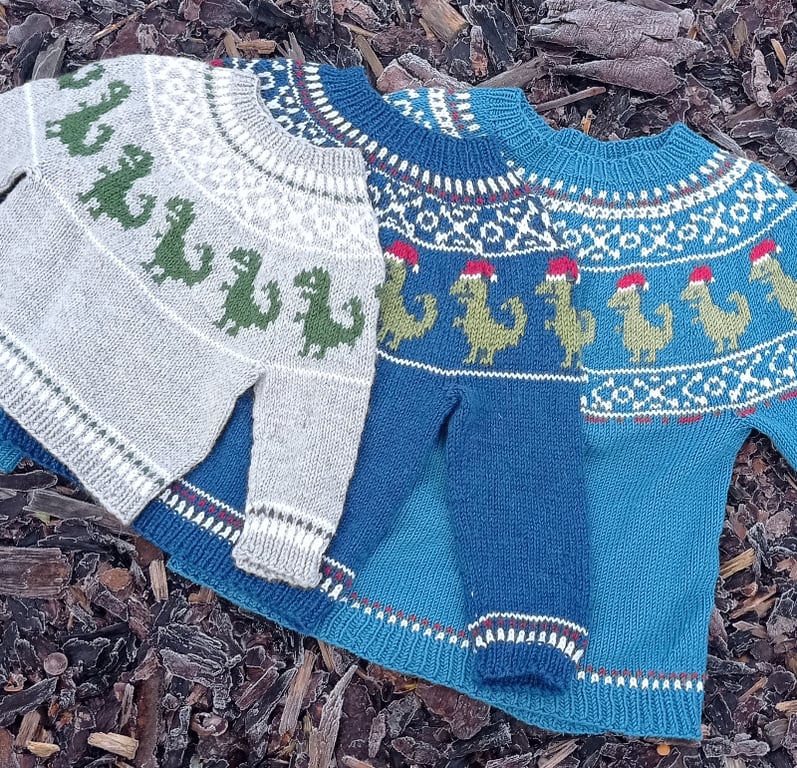 Juledino Sweater  billede 5