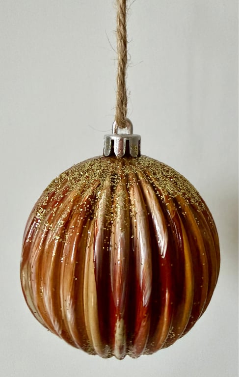 Kunst julekugle 34