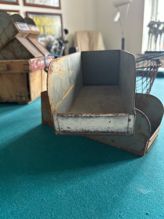 Antik værkstedsskuffe/metal (4)