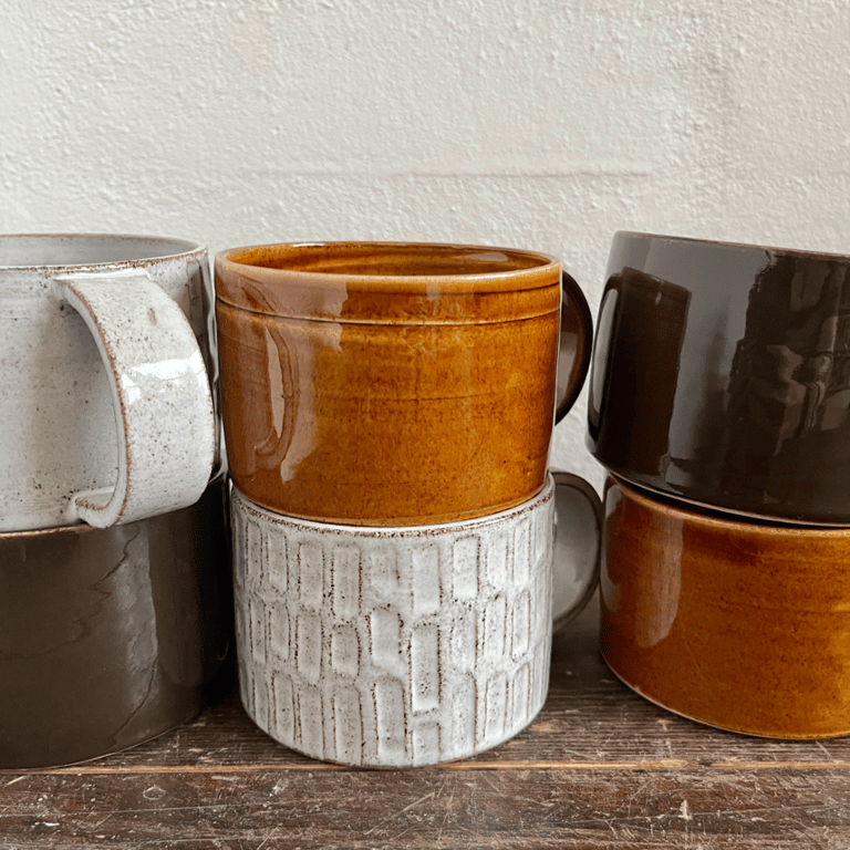 Kop med hank, mørk chokolade billede 3