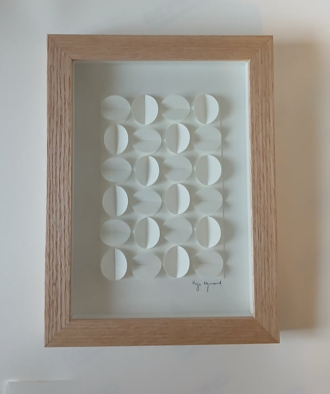 A5, relief, indrammet  billede 2