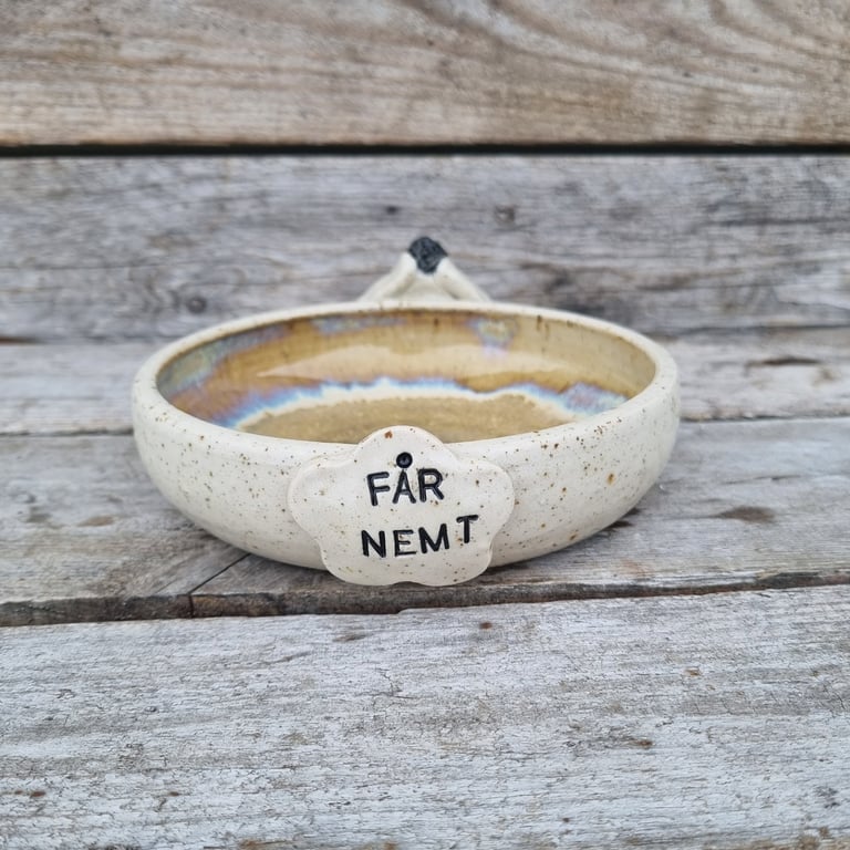 Karseskål "fårnemt" brun billede 2