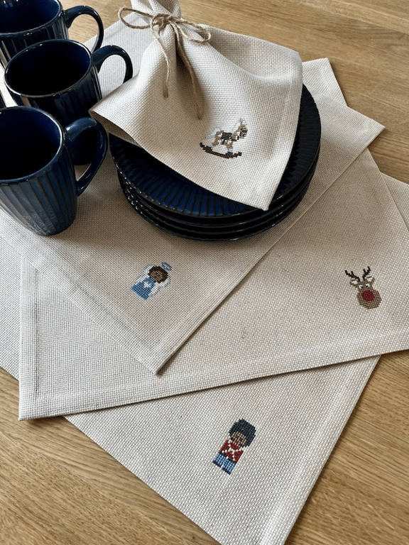 4 stk. Gingerbread servietter 2038-2 (3)