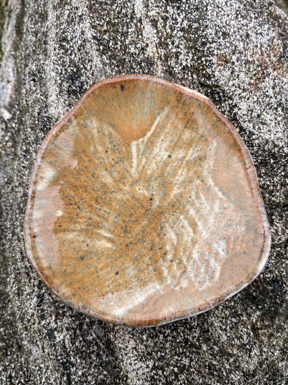 Smykkeskål. D: 9,5 cm billede 2
