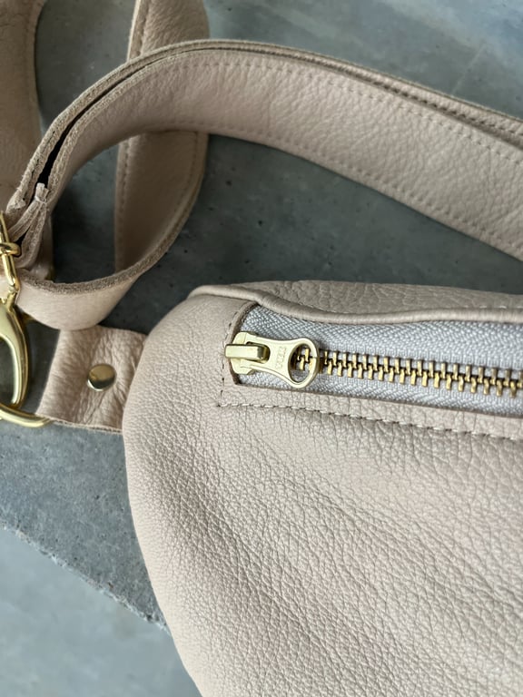 Bumbag i skind billede 2