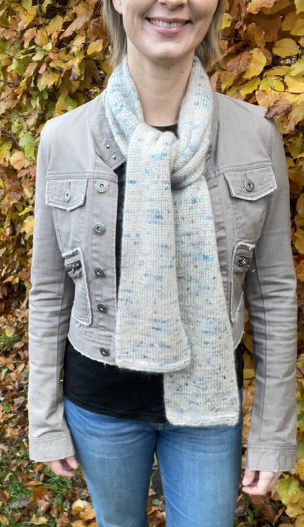 Dina Scarf strikkeopskrift billede 5