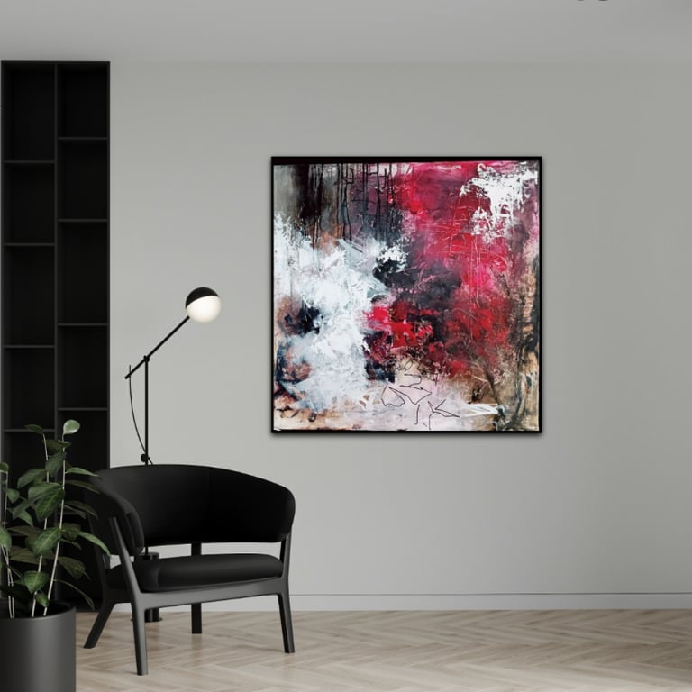 WELCOME HOME (80x80) billede 2