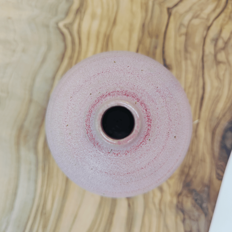 Lyserød mini vase  billede 3