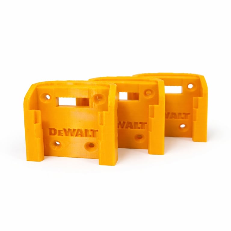 Dewalt Batteriholder med Logo (Sæt af 3 stk)