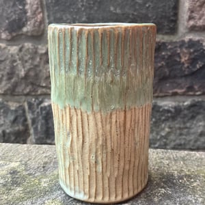 Vase, rillet  – produktbillede