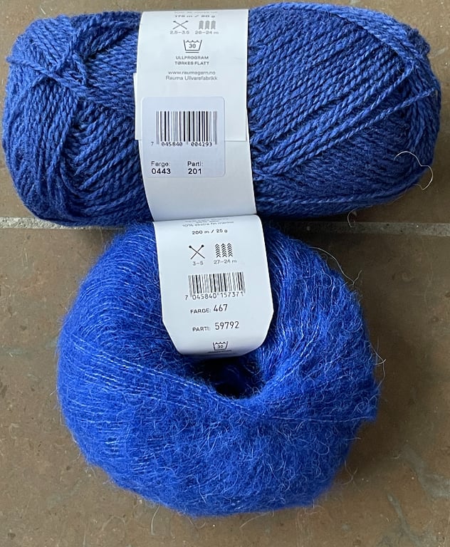 Kit: Bukser/Shorts strikket i Finuld  billede 11