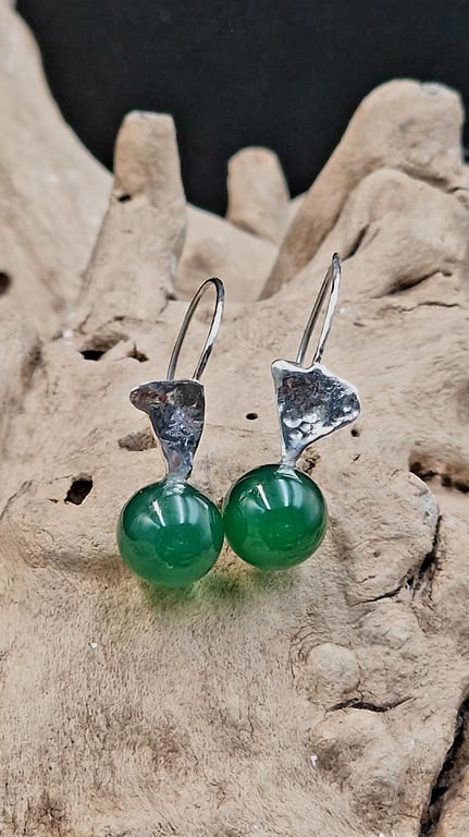 Unika agat ørekroge 