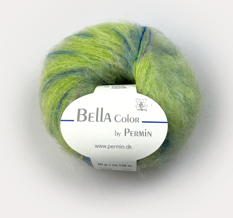 Kit: Oversizet T-shirt m drejet rib i Bella Color by Permin