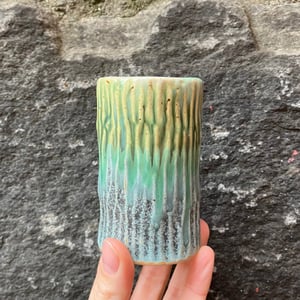 Vase, rillet – produktbillede